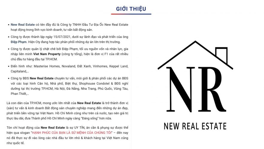 Công ty new real estate