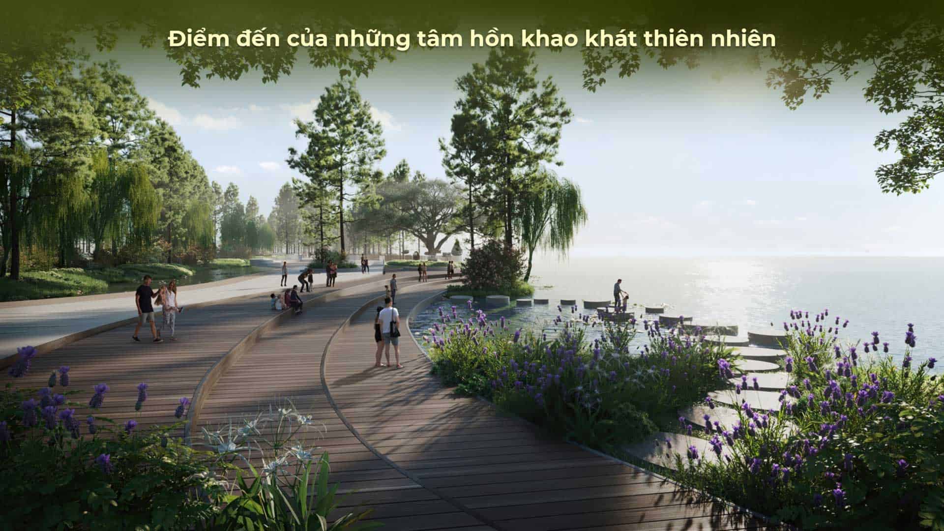 Dự án Ecopark Nhơn Trạch mang đến một quần thể nghỉ dưỡng đầy tiện nghi